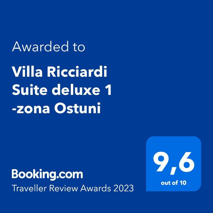 Villa Ricciardi-Suite Famigliare 1-Zona Ostuni Montalbano  Ngoại thất bức ảnh